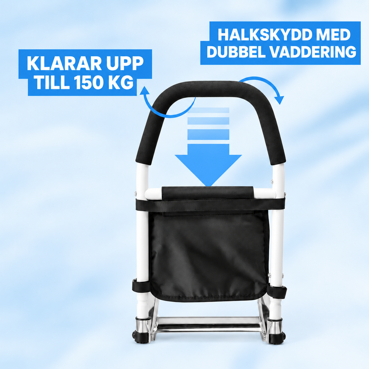 Tryggupp™ – Ge dina nära ett tryggare sätt att resa sig ur sängen